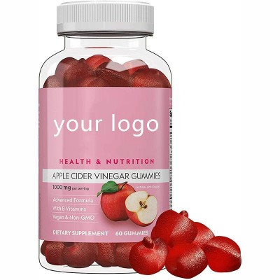 Amazon Hot Sale Oem/odm Detox And Weight Loss Apple Cider Vinegar Gummies For Building Immunity